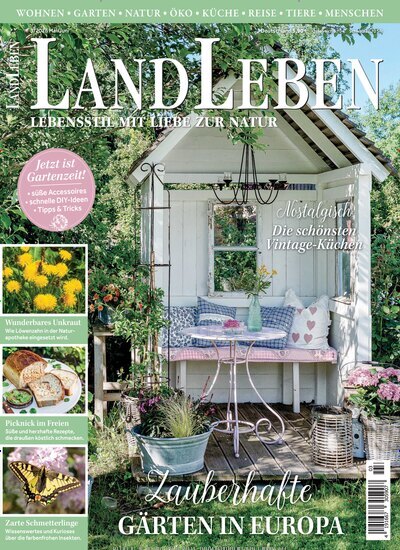Titelbild der Ausgabe 3/2026 von LandLeben. Diese Zeitschrift und viele weitere Gartenzeitschriften und Wohnzeitschriften als Abo oder epaper bei United Kiosk online kaufen.