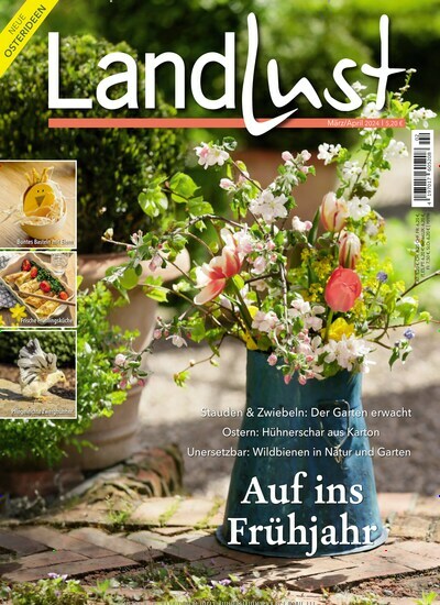 Titelbild der Ausgabe 2/2024 von Landlust. Diese Zeitschrift und viele weitere Gartenzeitschriften und Wohnzeitschriften als Abo oder epaper bei United Kiosk online kaufen.