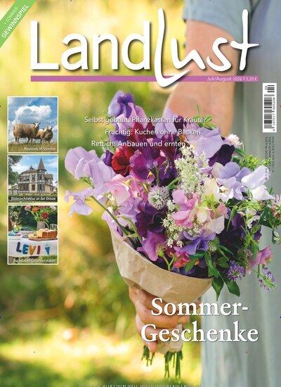 Titelbild der Ausgabe 4/2026 von Landlust. Diese Zeitschrift und viele weitere Gartenzeitschriften und Wohnzeitschriften als Abo oder epaper bei United Kiosk online kaufen.