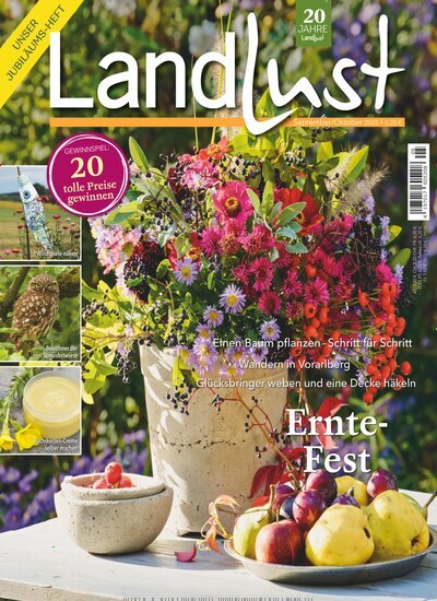 Titelbild der Ausgabe 5/2025 von Landlust. Diese Zeitschrift und viele weitere Gartenzeitschriften und Wohnzeitschriften als Abo oder epaper bei United Kiosk online kaufen.