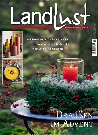 Titelbild der Ausgabe 6/2023 von Landlust. Diese Zeitschrift und viele weitere Gartenzeitschriften und Wohnzeitschriften als Abo oder epaper bei United Kiosk online kaufen.