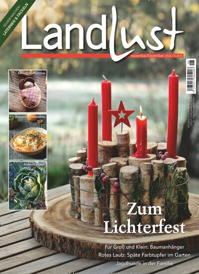 Titelbild der Ausgabe 6/2026 von Landlust. Diese Zeitschrift und viele weitere Gartenzeitschriften und Wohnzeitschriften als Abo oder epaper bei United Kiosk online kaufen.