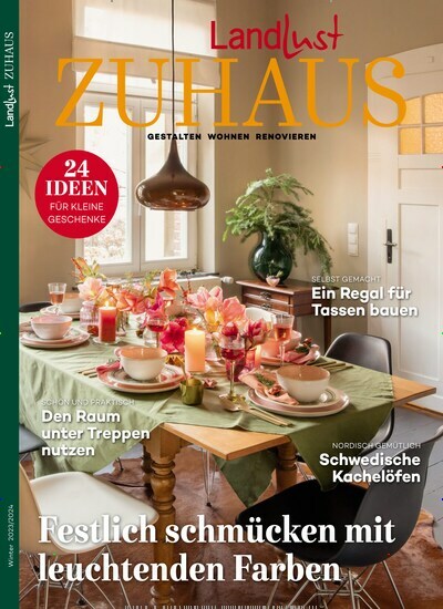 Titelbild der Ausgabe 5/2023 von Landlust Zuhaus. Diese Zeitschrift und viele weitere Gartenzeitschriften und Wohnzeitschriften als Abo oder epaper bei United Kiosk online kaufen.
