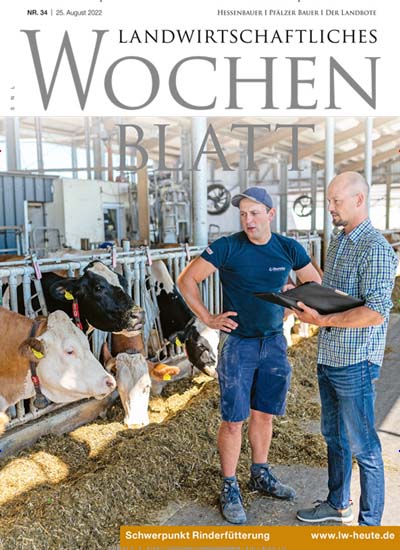 Titelbild der Ausgabe 49/2022 von Landwirtschaftliches Wochenblatt - Hessenbauer. Diese Zeitschrift und viele weitere Naturzeitschriften, Landwirtschaftszeitungen und Umweltmagazine als Abo oder epaper bei United Kiosk online kaufen.