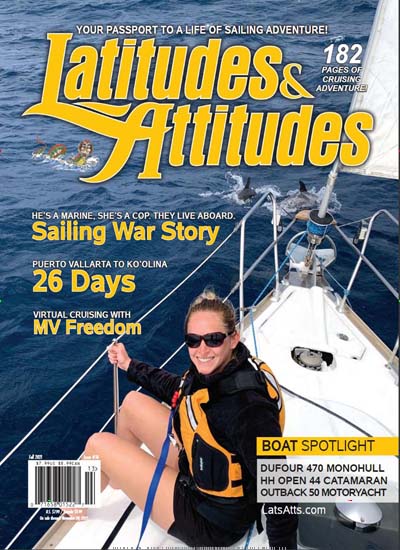 Titelbild der Ausgabe 13/2021 von Latitudes & Attitudes. Diese Zeitschrift und viele weitere Sportmagazine als Abo oder epaper bei United Kiosk online kaufen.
