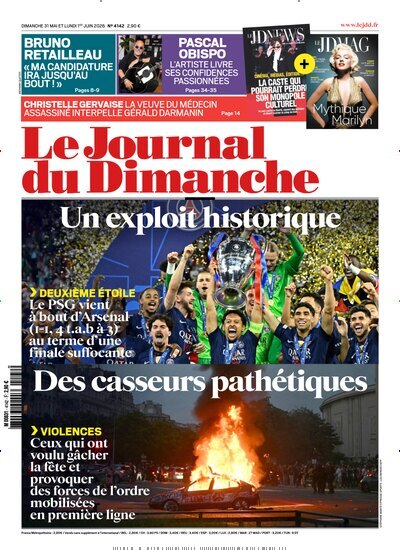 Titelbild der Ausgabe 22/2026 von Le Journal du Dimanche. Diese Zeitschrift und viele weitere Wirtschaftsmagazine und Politikmagazine als Abo oder epaper bei United Kiosk online kaufen.