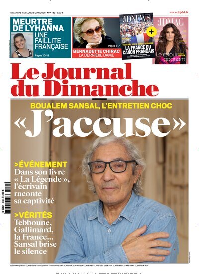 Titelbild der Ausgabe 23/2026 von Le Journal du Dimanche. Diese Zeitschrift und viele weitere Wirtschaftsmagazine und Politikmagazine als Abo oder epaper bei United Kiosk online kaufen.