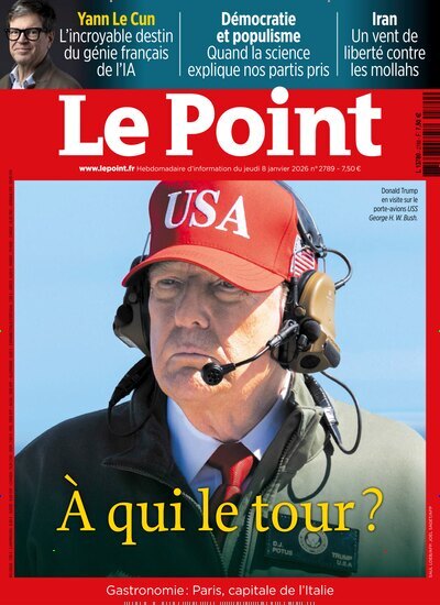 Titelbild der Ausgabe 2/2026 von Le Point. Diese Zeitschrift und viele weitere Wirtschaftsmagazine und Politikmagazine als Abo oder epaper bei United Kiosk online kaufen.