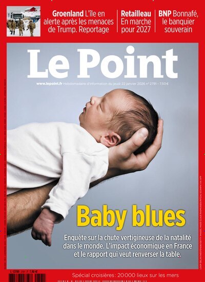 Titelbild der Ausgabe 4/2026 von Le Point. Diese Zeitschrift und viele weitere Wirtschaftsmagazine und Politikmagazine als Abo oder epaper bei United Kiosk online kaufen.