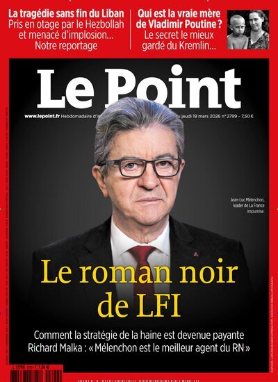Titelbild der Ausgabe 12/2026 von Le Point. Diese Zeitschrift und viele weitere Wirtschaftsmagazine und Politikmagazine als Abo oder epaper bei United Kiosk online kaufen.
