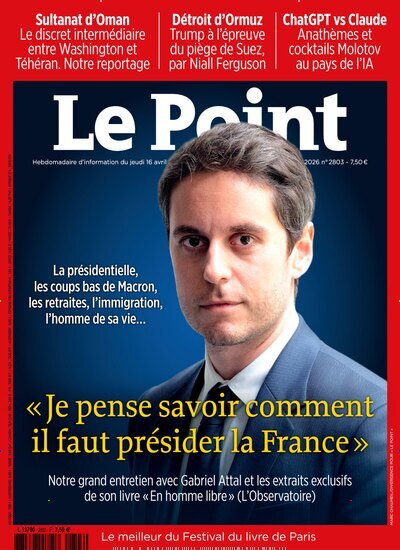 Titelbild der Ausgabe 16/2026 von Le Point. Diese Zeitschrift und viele weitere Wirtschaftsmagazine und Politikmagazine als Abo oder epaper bei United Kiosk online kaufen.
