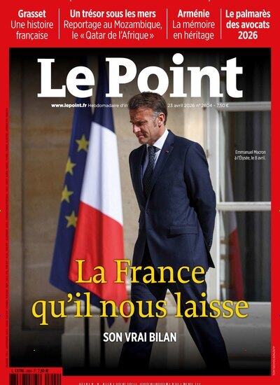 Titelbild der Ausgabe 17/2026 von Le Point. Diese Zeitschrift und viele weitere Wirtschaftsmagazine und Politikmagazine als Abo oder epaper bei United Kiosk online kaufen.