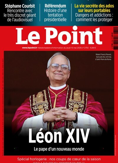 Titelbild der Ausgabe 20/2025 von Le Point. Diese Zeitschrift und viele weitere Wirtschaftsmagazine und Politikmagazine als Abo oder epaper bei United Kiosk online kaufen.