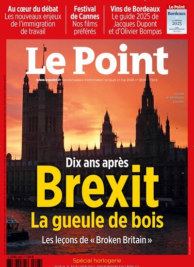 Titelbild der Ausgabe 21/2026 von Le Point. Diese Zeitschrift und viele weitere Wirtschaftsmagazine und Politikmagazine als Abo oder epaper bei United Kiosk online kaufen.