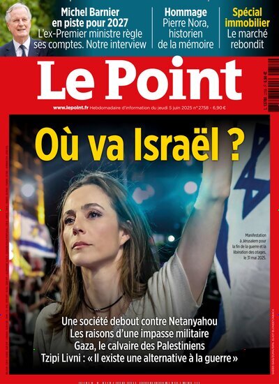 Titelbild der Ausgabe 23/2025 von Le Point. Diese Zeitschrift und viele weitere Wirtschaftsmagazine und Politikmagazine als Abo oder epaper bei United Kiosk online kaufen.
