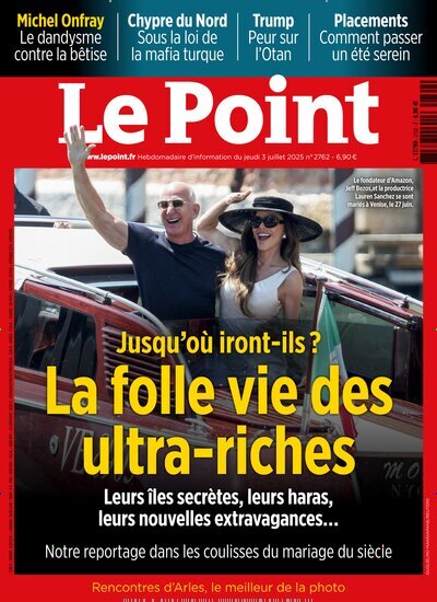 Titelbild der Ausgabe 27/2025 von Le Point. Diese Zeitschrift und viele weitere Wirtschaftsmagazine und Politikmagazine als Abo oder epaper bei United Kiosk online kaufen.