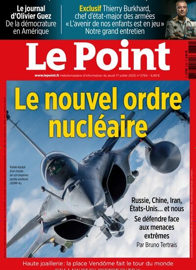 Titelbild der Ausgabe 29/2025 von Le Point. Diese Zeitschrift und viele weitere Wirtschaftsmagazine und Politikmagazine als Abo oder epaper bei United Kiosk online kaufen.
