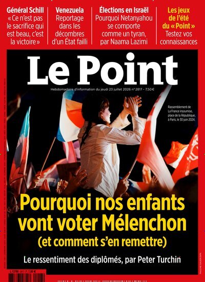 Titelbild der Ausgabe 30/2026 von Le Point. Diese Zeitschrift und viele weitere Wirtschaftsmagazine und Politikmagazine als Abo oder epaper bei United Kiosk online kaufen.