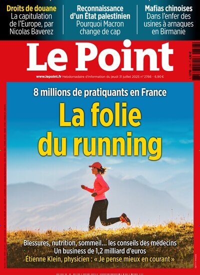 Titelbild der Ausgabe 31/2025 von Le Point. Diese Zeitschrift und viele weitere Wirtschaftsmagazine und Politikmagazine als Abo oder epaper bei United Kiosk online kaufen.