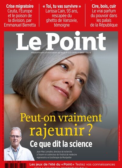 Titelbild der Ausgabe 32/2026 von Le Point. Diese Zeitschrift und viele weitere Wirtschaftsmagazine und Politikmagazine als Abo oder epaper bei United Kiosk online kaufen.