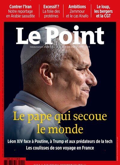 Titelbild der Ausgabe 33/2026 von Le Point. Diese Zeitschrift und viele weitere Wirtschaftsmagazine und Politikmagazine als Abo oder epaper bei United Kiosk online kaufen.