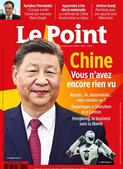 Titelbild der Ausgabe 34/2026 von Le Point. Diese Zeitschrift und viele weitere Wirtschaftsmagazine und Politikmagazine als Abo oder epaper bei United Kiosk online kaufen.