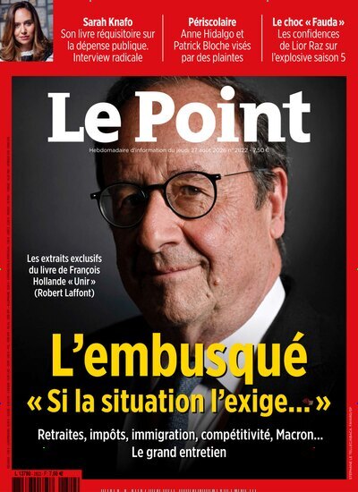 Titelbild der Ausgabe 35/2026 von Le Point. Diese Zeitschrift und viele weitere Wirtschaftsmagazine und Politikmagazine als Abo oder epaper bei United Kiosk online kaufen.