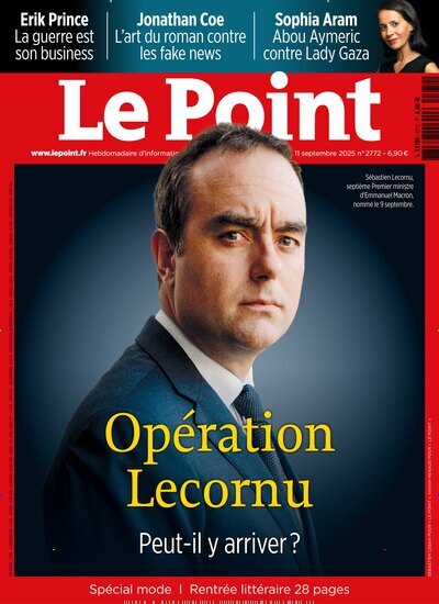 Titelbild der Ausgabe 37/2025 von Le Point. Diese Zeitschrift und viele weitere Wirtschaftsmagazine und Politikmagazine als Abo oder epaper bei United Kiosk online kaufen.