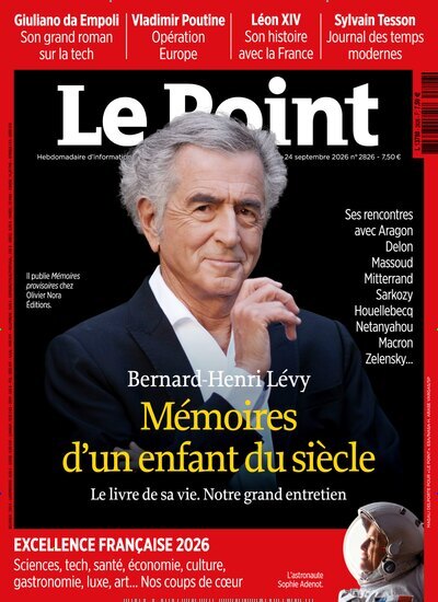 Titelbild der Ausgabe 39/2026 von Le Point. Diese Zeitschrift und viele weitere Wirtschaftsmagazine und Politikmagazine als Abo oder epaper bei United Kiosk online kaufen.