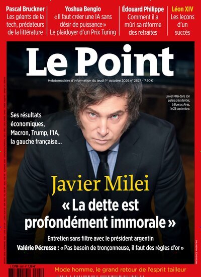 Titelbild der Ausgabe 40/2026 von Le Point. Diese Zeitschrift und viele weitere Wirtschaftsmagazine und Politikmagazine als Abo oder epaper bei United Kiosk online kaufen.