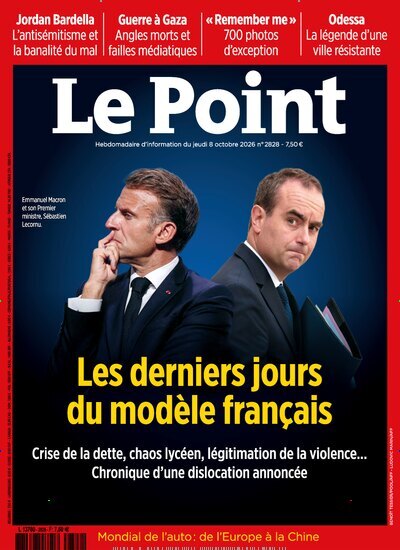 Titelbild der Ausgabe 41/2026 von Le Point. Diese Zeitschrift und viele weitere Wirtschaftsmagazine und Politikmagazine als Abo oder epaper bei United Kiosk online kaufen.