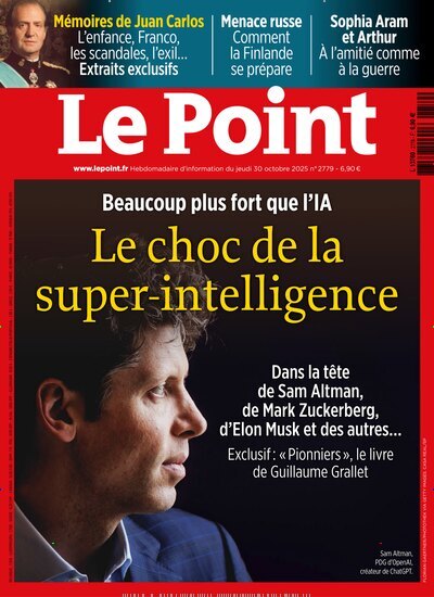 Titelbild der Ausgabe 44/2025 von Le Point. Diese Zeitschrift und viele weitere Wirtschaftsmagazine und Politikmagazine als Abo oder epaper bei United Kiosk online kaufen.
