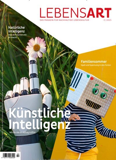 Titelbild der Ausgabe 2/2025 von Lebensart. Diese Zeitschrift und viele weitere Lifestylemagazine und Peoplemagazine als Abo oder epaper bei United Kiosk online kaufen.