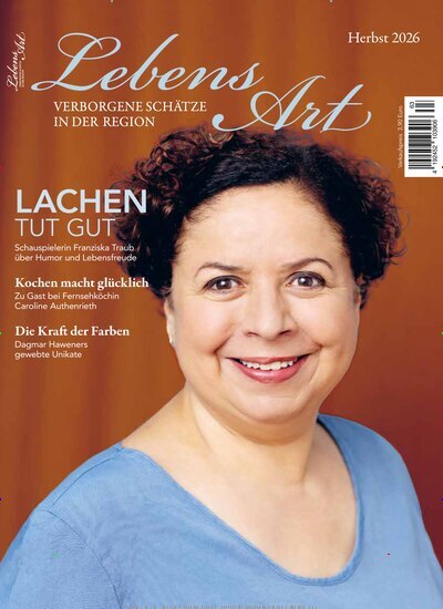 Titelbild der Ausgabe 4/2026 von LebensArt Magazin. Diese Zeitschrift und viele weitere Reisemagazine, Freizeitmagazine und Wissensmagazine als Abo oder epaper bei United Kiosk online kaufen.