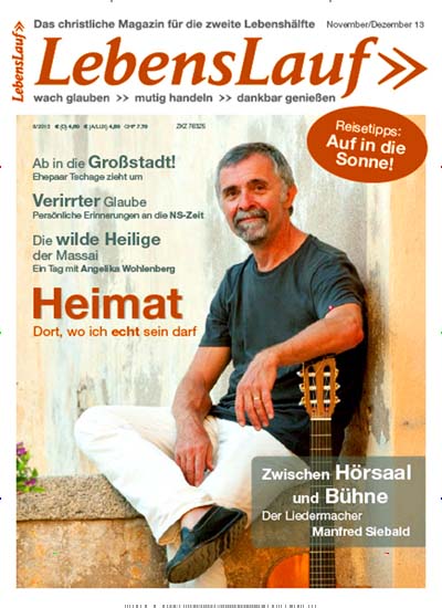 Titelbild der Ausgabe 6/2013 von LebensLauf. Diese Zeitschrift und viele weitere Kunstmagazine und Kulturmagazine als Abo oder epaper bei United Kiosk online kaufen.