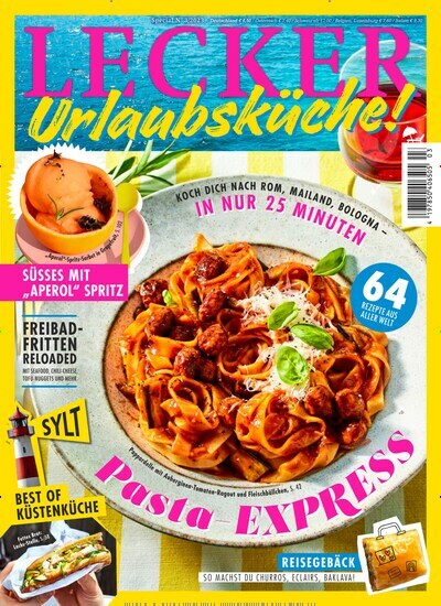 Titelbild der Ausgabe 3/2023 von Lecker Special. Diese Zeitschrift und viele weitere Kochzeitschriften und Backzeitschriften als Abo oder epaper bei United Kiosk online kaufen.