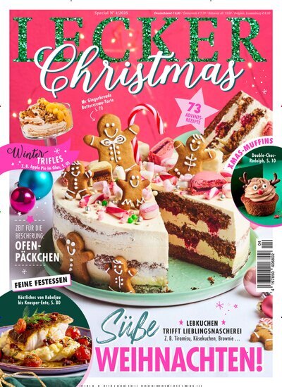 Titelbild der Ausgabe 4/2025 von Lecker Special. Diese Zeitschrift und viele weitere Kochzeitschriften und Backzeitschriften als Abo oder epaper bei United Kiosk online kaufen.