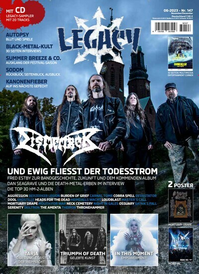 Titelbild der Ausgabe 147/2023 von Legacy. Diese Zeitschrift und viele weitere Reisemagazine, Freizeitmagazine und Wissensmagazine als Abo oder epaper bei United Kiosk online kaufen.