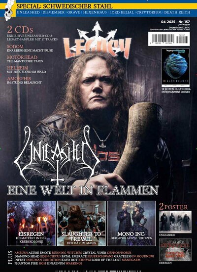 Titelbild der Ausgabe 157/2025 von Legacy. Diese Zeitschrift und viele weitere Reisemagazine, Freizeitmagazine und Wissensmagazine als Abo oder epaper bei United Kiosk online kaufen.