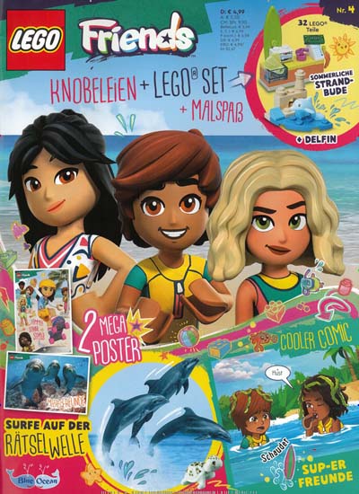 Titelbild der Ausgabe 4/2023 von Lego Friends Magazin. Diese Zeitschrift und viele weitere Jugendzeitschriften und Kinderzeitschriften als Abo oder epaper bei United Kiosk online kaufen.