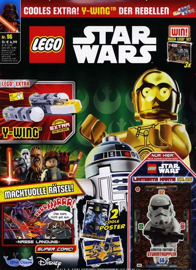Titelbild der Ausgabe 96/2023 von LEGO Star Wars. Diese Zeitschrift und viele weitere Jugendzeitschriften und Kinderzeitschriften als Abo oder epaper bei United Kiosk online kaufen.