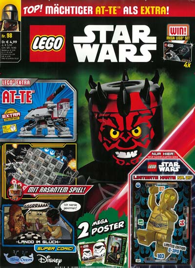 Titelbild der Ausgabe 98/2023 von LEGO Star Wars. Diese Zeitschrift und viele weitere Jugendzeitschriften und Kinderzeitschriften als Abo oder epaper bei United Kiosk online kaufen.