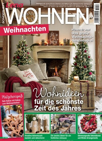 Titelbild der Ausgabe 48/2023 von Lena Wohnen Sonderheft. Diese Zeitschrift und viele weitere Elternzeitschriften und Tierzeitschriften als Abo oder epaper bei United Kiosk online kaufen.