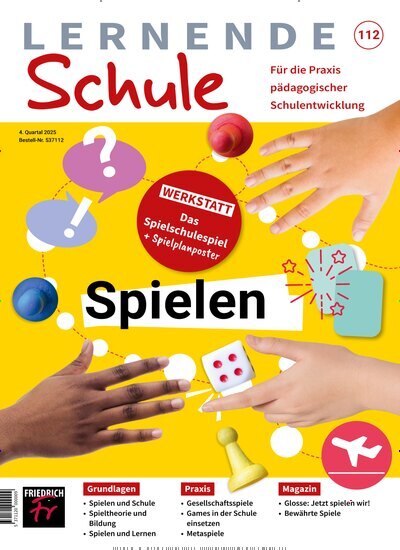 Titelbild der Ausgabe 112/2025 von Lernende Schule. Diese Zeitschrift und viele weitere Zeitschriften für Pädagogik als Abo oder epaper bei United Kiosk online kaufen.