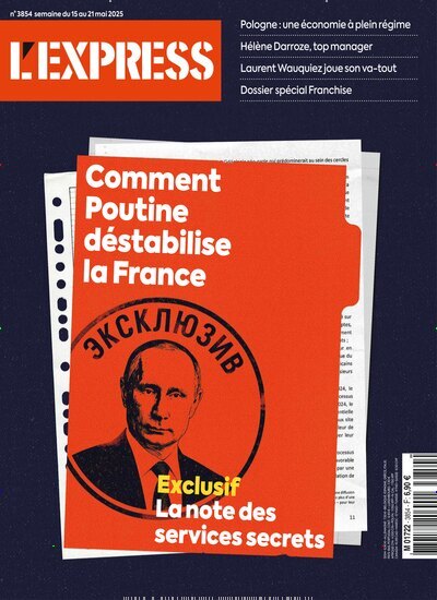 Titelbild der Ausgabe 19/2025 von LExpress. Diese Zeitschrift und viele weitere Wirtschaftsmagazine und Politikmagazine als Abo oder epaper bei United Kiosk online kaufen.