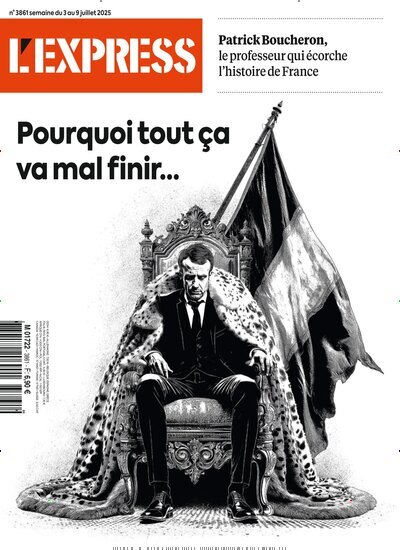 Titelbild der Ausgabe 26/2025 von LExpress. Diese Zeitschrift und viele weitere Wirtschaftsmagazine und Politikmagazine als Abo oder epaper bei United Kiosk online kaufen.