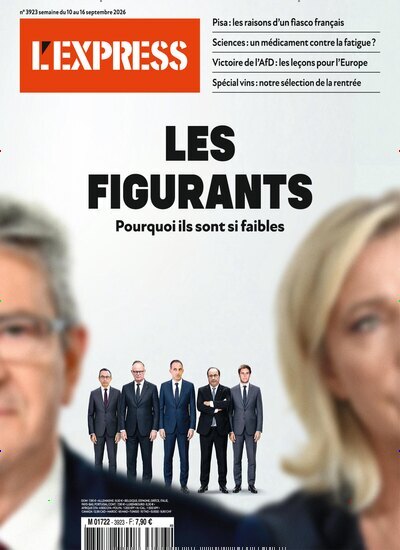 Titelbild der Ausgabe 33/2026 von LExpress. Diese Zeitschrift und viele weitere Wirtschaftsmagazine und Politikmagazine als Abo oder epaper bei United Kiosk online kaufen.