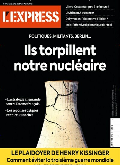 Titelbild der Ausgabe 752/2023 von LExpress. Diese Zeitschrift und viele weitere Wirtschaftsmagazine und Politikmagazine als Abo oder epaper bei United Kiosk online kaufen.