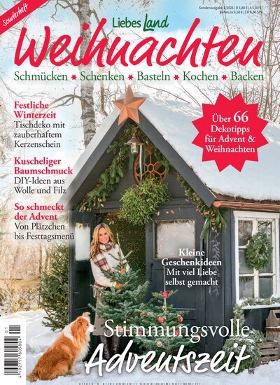 Titelbild der Ausgabe 1/2026 von Liebes Land Sonderheft. Diese Zeitschrift und viele weitere Gartenzeitschriften und Wohnzeitschriften als Abo oder epaper bei United Kiosk online kaufen.