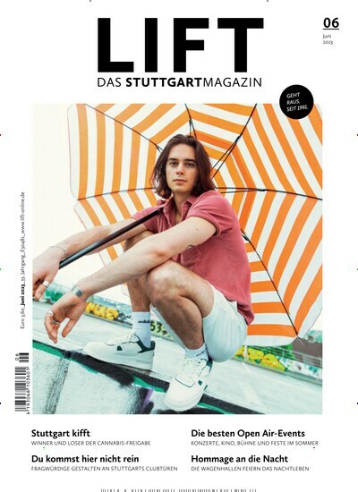 Titelbild der Ausgabe 6/2023 von LIFT. Diese Zeitschrift und viele weitere Reisemagazine, Freizeitmagazine und Wissensmagazine als Abo oder epaper bei United Kiosk online kaufen.
